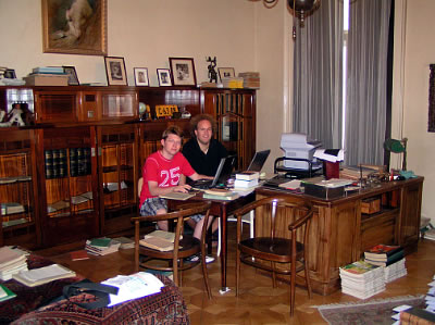 1 Jacopo Barbati (li.) aus Montesilvano (I) und 1 Jacopo Barbati (li.) aus Montesilvano (I) und 1 Jacopo Barbati (li.) aus Montesilvano (I) und Michael Balke (re.) aus Bochum (D)